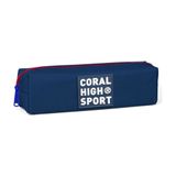 Coral High 22347 Sport Lacivert Kırmızı Tek Bölmeli Kalem Çantası