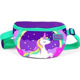 Coral High 22491 Kids Mor Su Yeşili Unicorn Desenli Bel Çantası