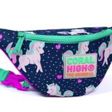 Coral High 22567 Kids Lacivert Unicorn Bel Çantası
