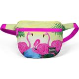 Coral High 22592 Pembe Flamingo Desenli Bel Çantası