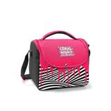 Coral High 22778 Kids Pembe Siyah Beyaz Desenli Thermo Beslenme Çantası