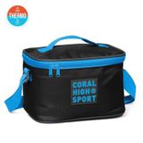 Coral High 22810 Sport Siyah-Mavi Thermo Beslenme Çantası