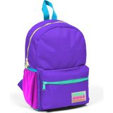 Coral High 23534 Minik Yuva Sırt Çantası Mor Renk Detaylı İki Bölmeli Okul Çantası