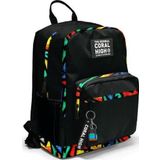Coral High 23633 Siyah Grafiti Desenli Okul Sırt Çantası