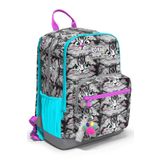 Coral High 23638 Gri Kedi Desenli Okul Sırt Çantası