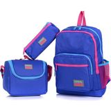 Coral High 23703 Mor Pembe 3' Lü Okul Çantası Seti