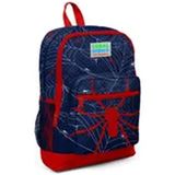 Coral High 23720 Lacivert Kırmızı Örümcek Desenli İlkokul Çantası