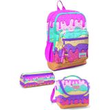 Coral High 23731 3' lü Set Desenli Okul Çantası