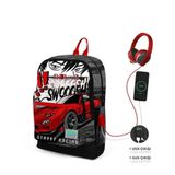 Coral High 23847 Sırt Çanta (Usb+Aux Soketli) Okul Çantası