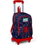 Coral High 23920 Büyük Boy Çekçekli Spider Desen Sırt Çantası