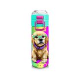 Coral High 500 ml 31813 Kids Mor Pembe Köpek Desenli Pipetli Çelik Termos