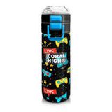 Coral High 500 ml 31841 Kids Kulaklık Game Desenli Pipetli Çelik Termos