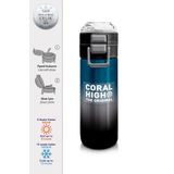 Coral High 500 ml 31855 Kids Nefti Gri Renk Geçişli Pipetli Çelik Termos