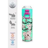 Coral High 500 ml 31927 Kids Su Yeşili Koala Desenli Pipetli Çelik Termos
