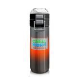 Coral High 500 ml 31949 Kids Gri Turuncu Renk Geçişli Pipetli Çelik Termos