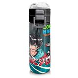 Coral High 500 ml Gri Nefti Anime Motorsiklet Desenli Termos