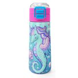 Coral High 500 ml Kız Çocuk Su Yeşili Unicorn Baskılı Çelik Termos Matara - Okul Suluğu