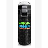 Coral High 500 ml Paslanmaz Çelik Okul Termosu/Suluk/Matara - Erkek Çocuk - Siyah Drone Desenli - S