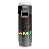 Coral High 500 Ml Paslanmaz Çelik Okul Termosu/Suluk/Matara - Erkek Çocuk - Siyah Gri Gamer Desenli - Sızdırma Yapmaz