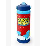 Coral High 650 ml Erkek Çocuk Kırmızı Mavi Astronot Baskılı Çelik Suluk/Matara (Pipetli) 38327
