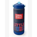 Coral High 650 ml Erkek Çocuk Lacivert Kırmızı Little Dude Baskılı Çelik Suluk/Matara (Pipetli) 38319