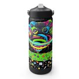 Coral High 650 ml Erkek Çocuk Oyun Baskılı Çelik Suluk/Matara (Pipetli) 38340