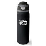 Coral High 800 ml Erkek Çocuk Siyah Gri Pipetli ve Direkt İçim Çelik Termos/Matara - 38518