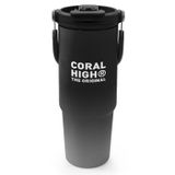 Coral High 900 ml Erkek Çocuk Siyah Gri Gamer Desenli Çelik Termos /Matara - 38744