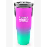 Coral High 900 ml Kız Çocuk Pembe Su Yeşili Renk Geçişli Çelik Termos /Matara - 38724
