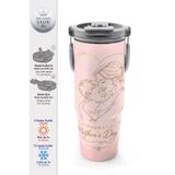 Coral High Anneler Gününe Özel Anne Erkek Çocuk Desenli Pipetli ve Direkt İçim Çelik Termos 900 ml 38764
