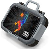 Coral High Basketbol Desenli Çelik Beslenme Kabı 39177 - Renkli