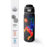 Coral High Basketbol Desenli Çelik Termos Matara 800 ml 38532