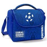 Coral High Beslenme Çantası 22797, Erkek Çocuk, Lacivert Mavi Futbol, Isı Yalıtımlı