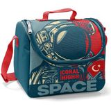 Coral High Beslenme Çantası Çocuklar İçin Uzun Süre Isı Koruma Polyester Malzeme 22750