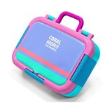 Coral High Derin Mavi Renkli Kız Çocuk Paslanmaz Çelik Beslenme/Yemek Kabı - 39175