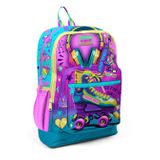 Coral High Dort Bolmeli Pembe Turkuaz Kulaklik Paten Desenli Ilkokul - Kiz Ve Erkek Cocuk