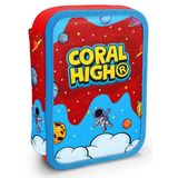 Coral High Erkek Çocuk Kırmızı Mavi Astronot Baskılı Katlı Organizer Kalemlik (Kalem Kutusu) 31113