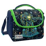Coral High Erkek Çocuk Lacivert Robot Baskılı Isı Yalıtımlı Beslenme Çantası 37146
