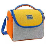 Coral High Erkek Çocuk Mavi Gri Turuncu Çizgi Desenli Isı Yalıtımlı Beslenme Çantası 37121