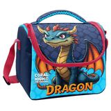 Coral High Erkek Çocuk Mavi Sarı Dragon Desenli Isı Yalıtımlı Beslenme Çantası 37113