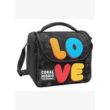 Coral High Erkek Çocuk Siyah Çok Renkli Love Baskılı Isı Yalıtımlı Beslenme Çantası 37130