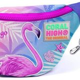 Coral High Flamingo Baskili Bel Cantasi Seti - Kiz Cocuk