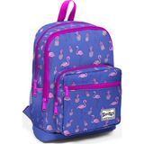 Coral High Flamingo Desenli Okul Sırt Çanta 27x14x38 cm 4 Bölmeli Dayanıklı Kullanım İçin