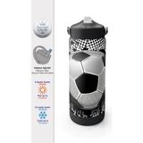 Coral High Futbol Desenli Katlanır Ağızlıklı Çelik Termos 650 ml 38390 - 00-Siyah - Tekli