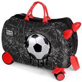 Coral High Futbol Desenli Otur-Çek Valiz