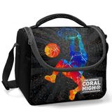 Coral High Gri Basketbol Isi Yalitimli Beslenme Cantasi - Kiz Cocuk