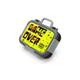 Coral High Gri Sarı Game Over Baskılı Erkek Çocuk Paslanmaz Çelik Beslenme/Yemek Kabı - 39207