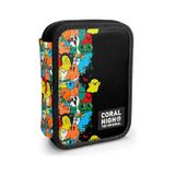 Coral High İki Katlı Düzenleyici Kalem Kutusu - Siyah Hayaletler, Erkek Çocuk, Siyah Hayaletler Siyah - Çok Renkli