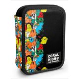 Coral High İki Katlı Düzenleyici Kalem Kutusu - Siyah Hayaletler, Erkek Çocuk, Siyah Hayaletler