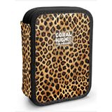 Coral High İki Katlı Kalem Kutusu - Kahverengi Leopar, Kız Çocuk/Kadın, Kahverengi Leopar
